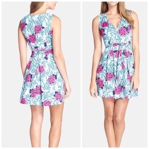 Tracy Reese Petite Floral Dress